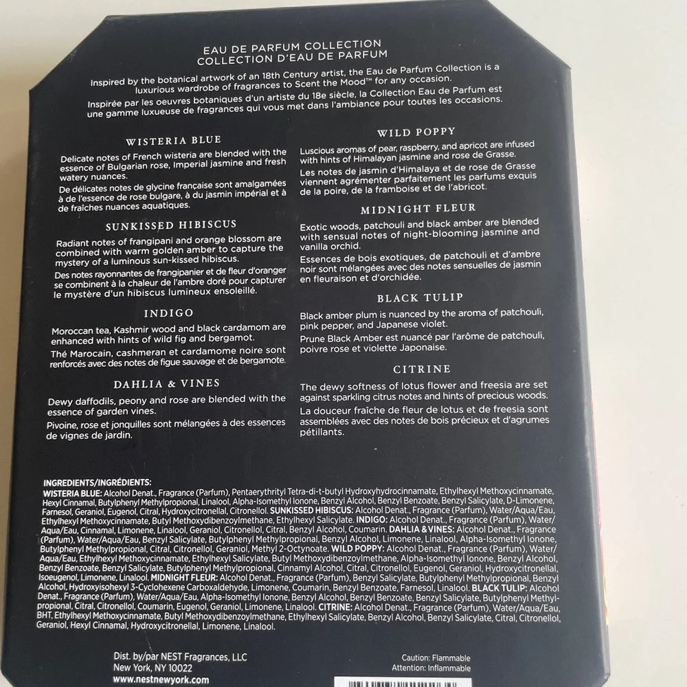 NEST Fragrance Discovery Set – 8 Luxury Eau de Parfum Minis (NEW) - Picture 2 of 2